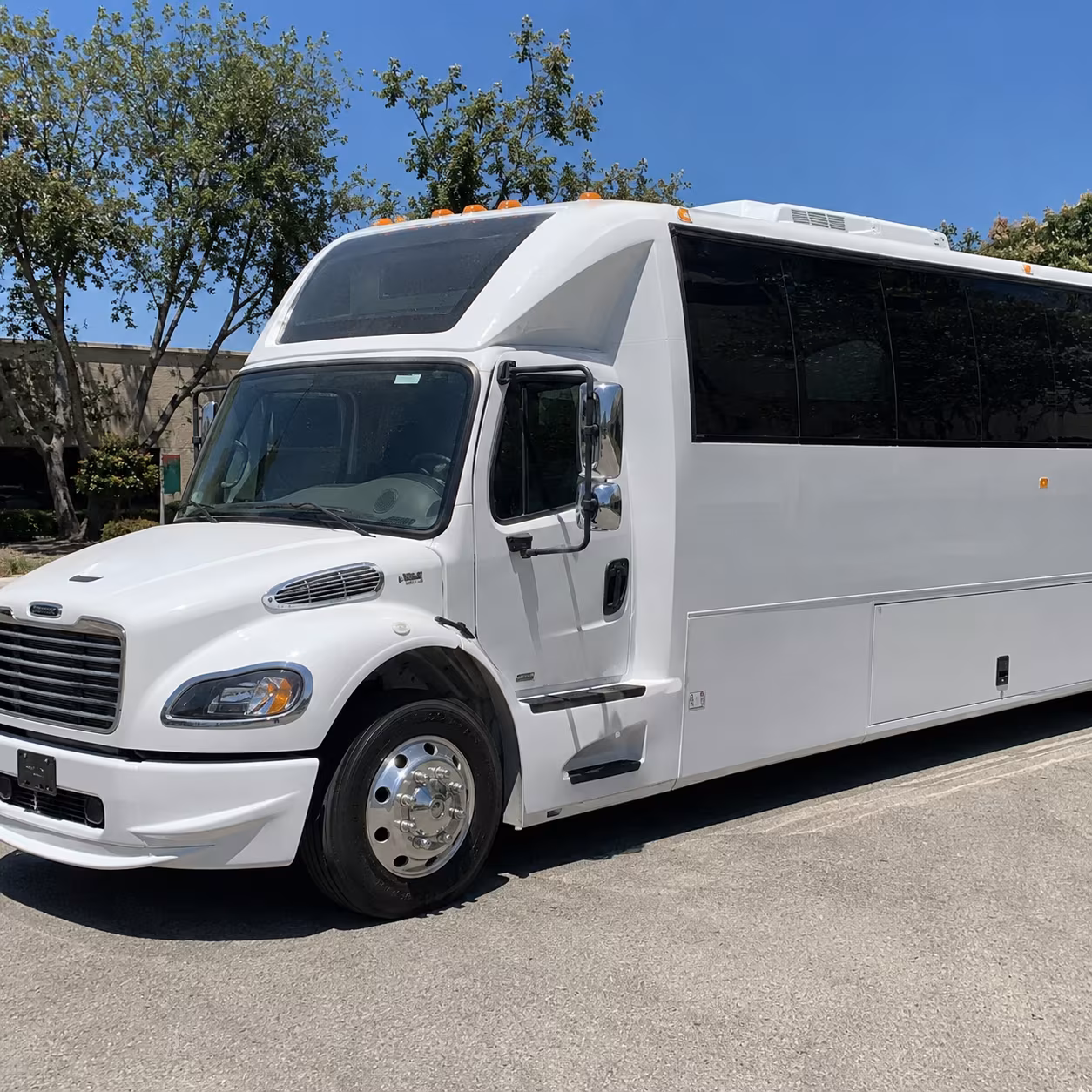 Boulder boulder birthday party bus rental party bus exterior