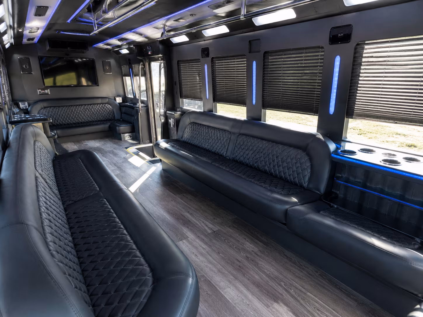 Boulder boulder concert party bus rental party bus exterior