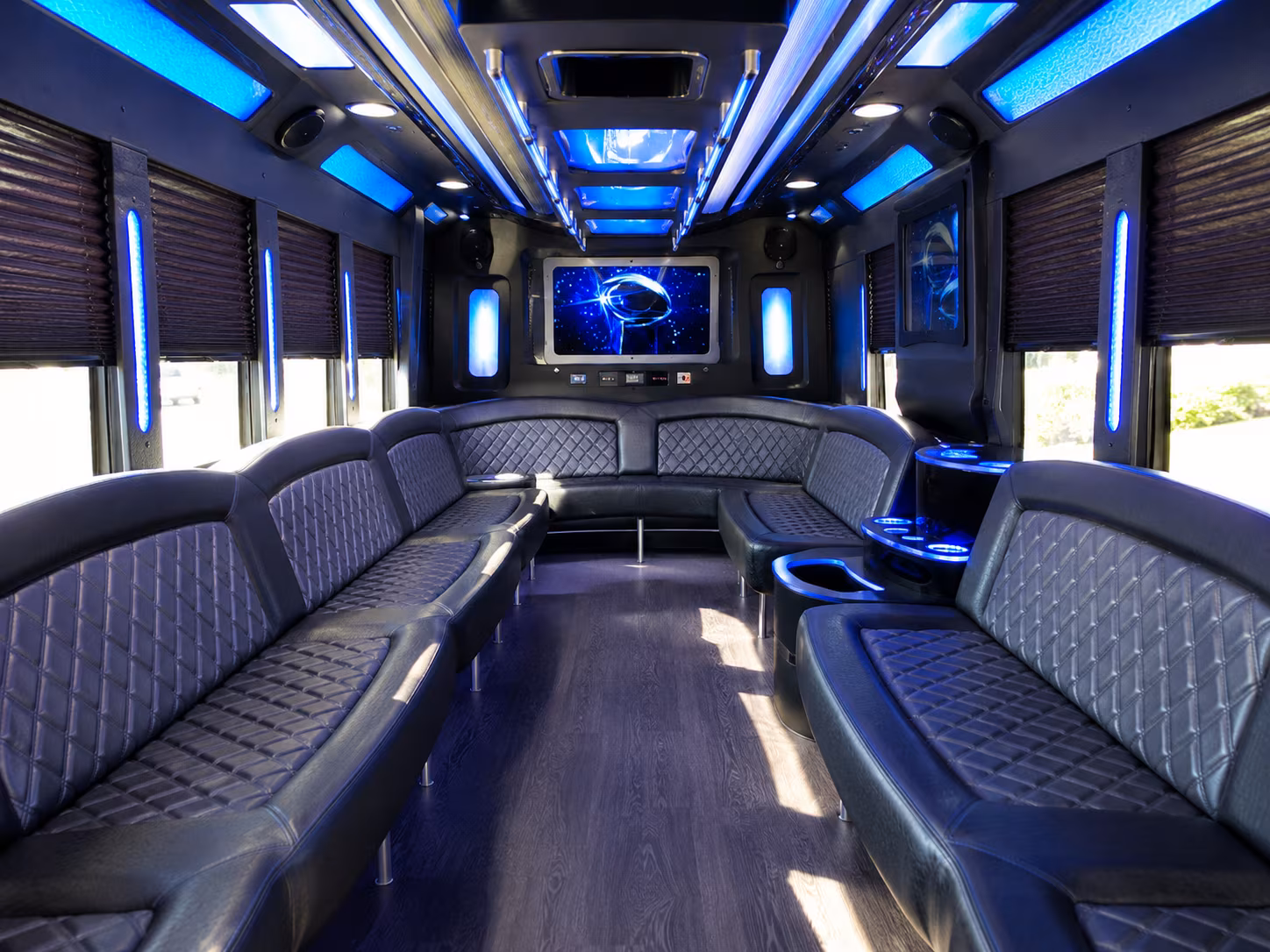 Boulder boulder private event party bus rental party bus exterior