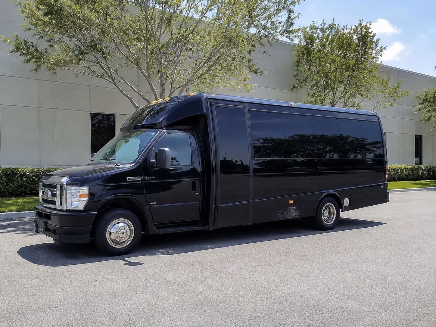 Boulder boulder school event bus rental party bus exterior