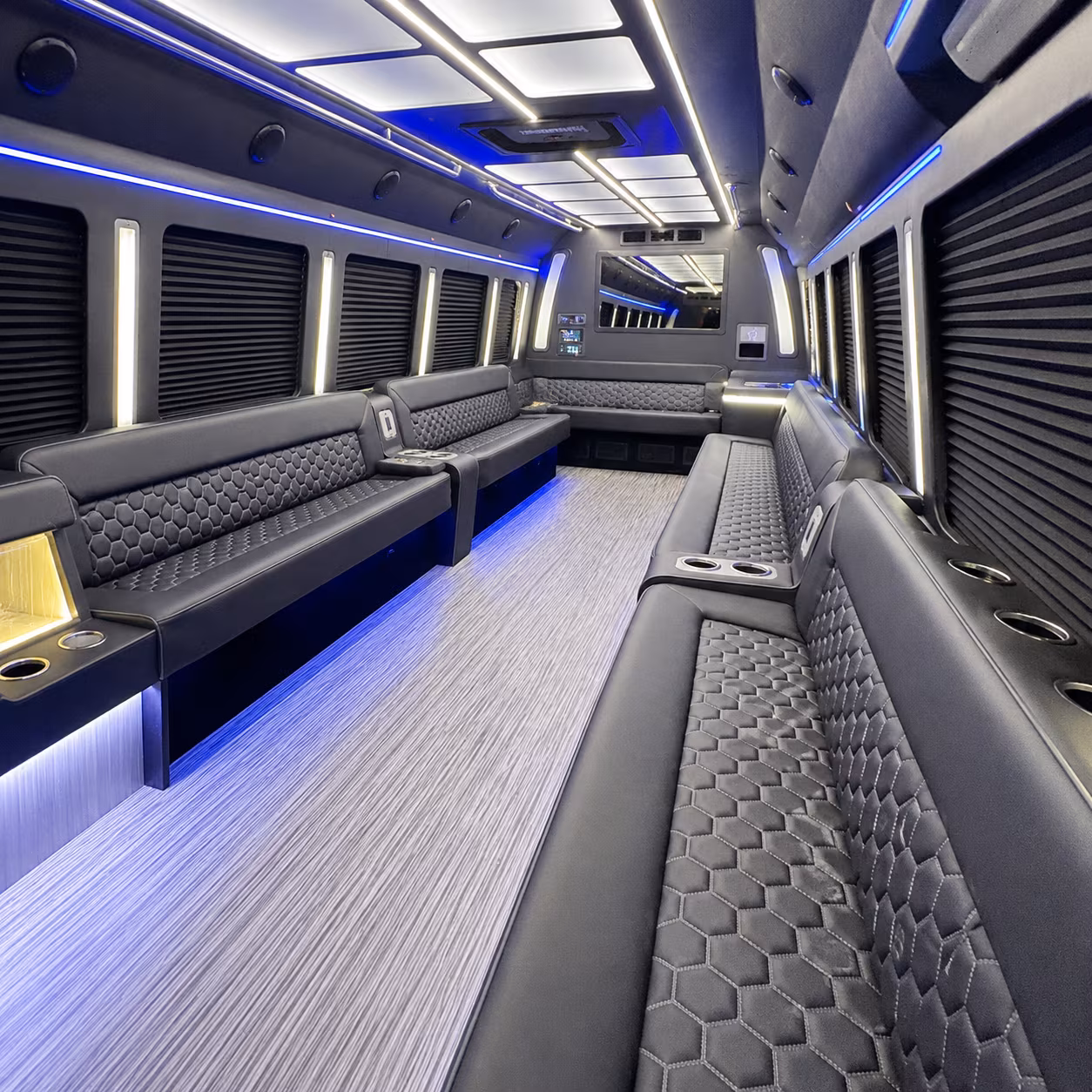 Boulder boulder sporting event party bus rental party bus exterior
