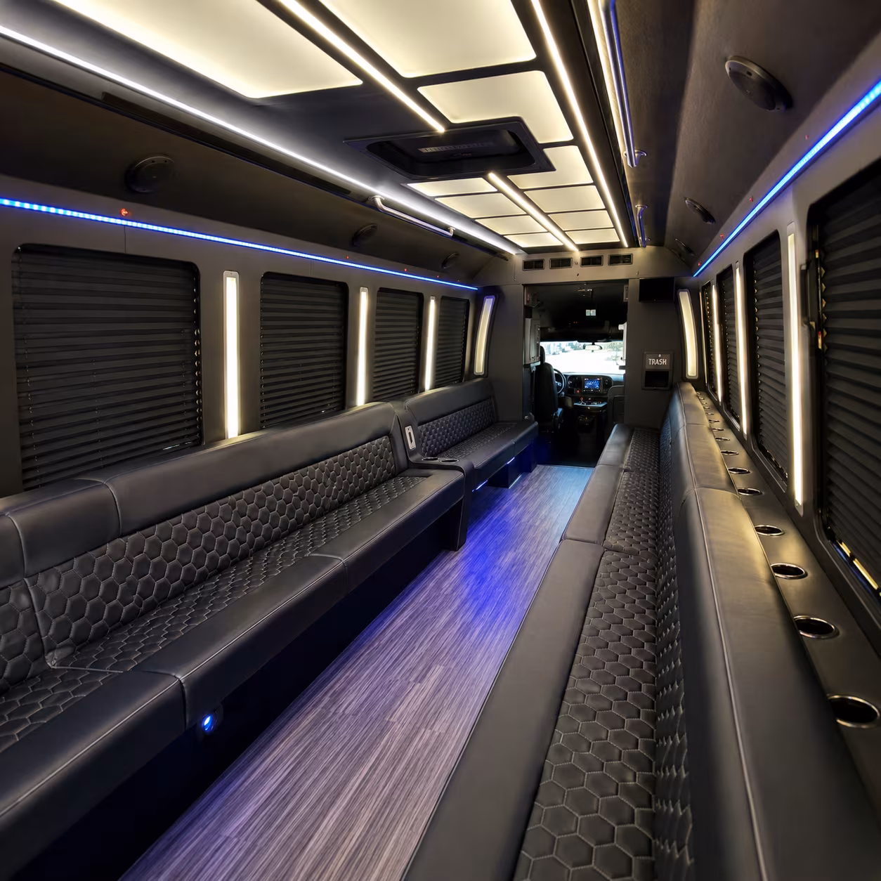 Boulder boulder sporting event party bus rental party bus exterior