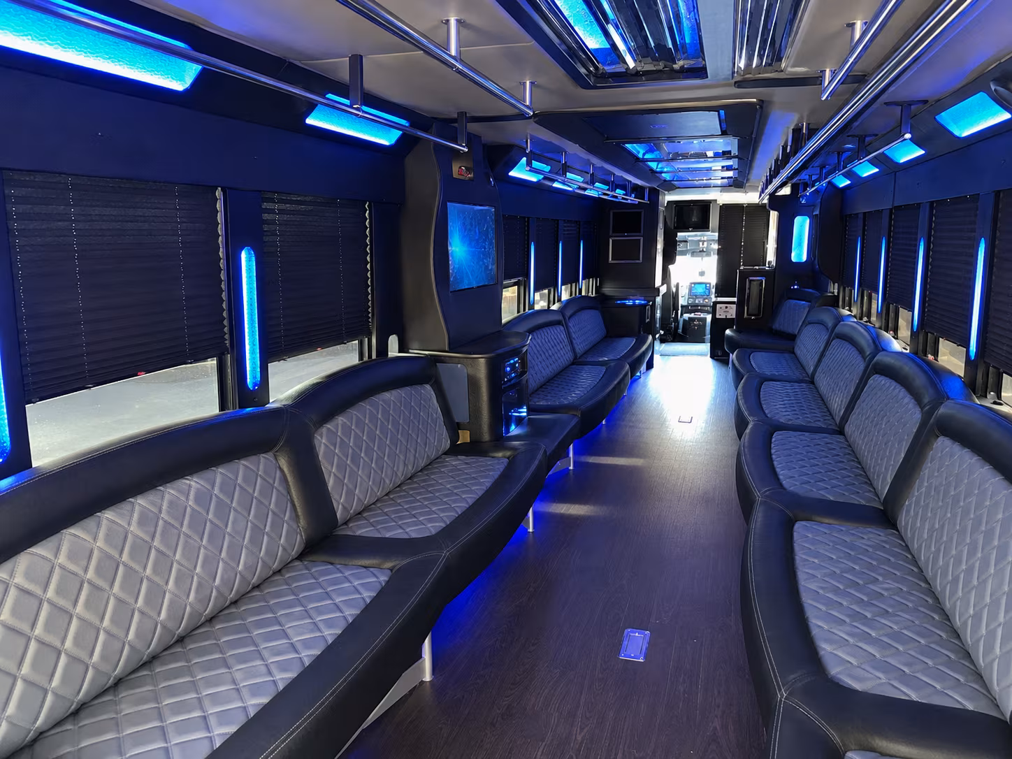Boulder Winery Tour & Pub Crawl Transportation onboard seating