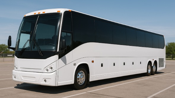 Exterior of Charter Bus Company Aurora's 40 Passenger Party Bus in Aurora