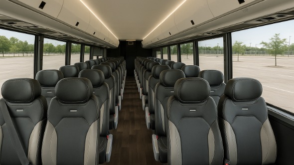 25 passenger minibus interior